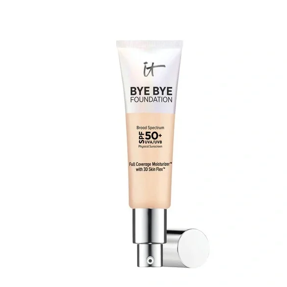 IT Cosmetics Bye Bye Foundation Full Coverage Moisturizer SPF 50 X2 EXPIRED 9/24 - Picture 3 of 7